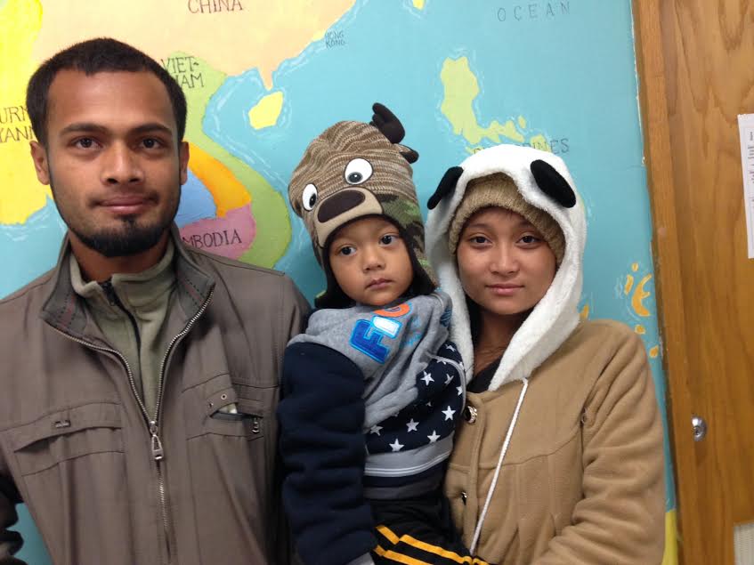 Early Childhood Refugee Family