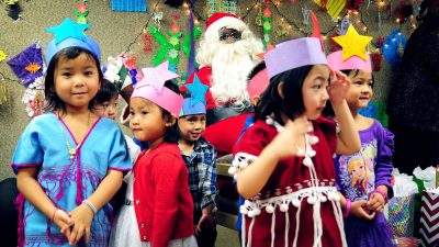 Refugees welcomed at annual Holiday Party